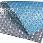 Solárna plachta 4,57 m modro-strieborná