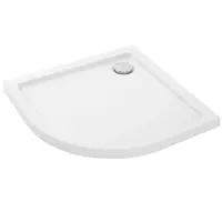 Vanička polokrúhla Look Rea K7906 white 80x100 pravý