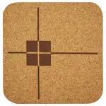 Korková podložka s315/1l/mm 290x290x3mm