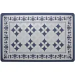 Podložka Pracas 43,5x28,5 cm bielo-modrá