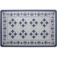 Podložka Pracas 43,5x28,5 cm bielo-modrá