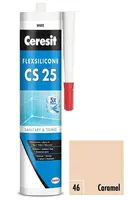 Silikon sanitární Ceresit CS25 46 karamel 280 ml