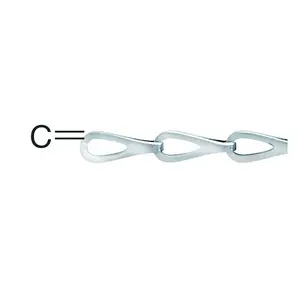 Řetěz patent. 0,4 mm chrom