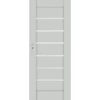 Interiérové dveře Prestige PU 02 80L šedá uni