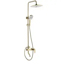 Sprchový set Rea Storm kartáčované zlato