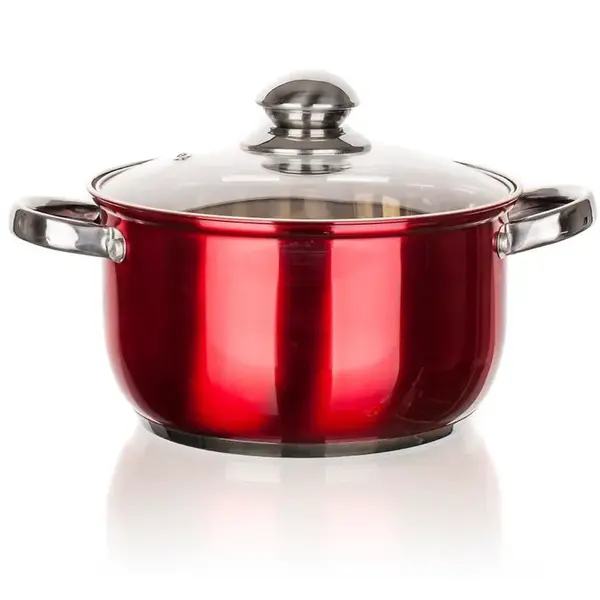 Hrniec s pokrievkou MAESTRO červený 3,2 L 48HF09RC20