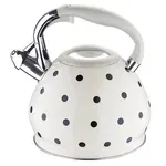 Kanvica s píšťalkou bodkovaná 3,4 l