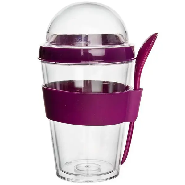 Pohár na jogurt UH + viečko 8,5 cm