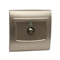 Anténna zásuvka GPA-1V.ST  satén