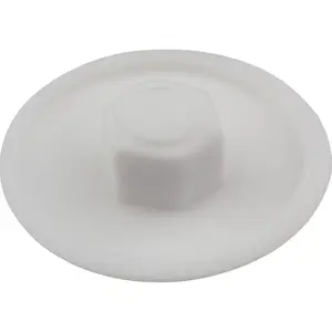 Plastová krytka 12 mm biela 100 ks