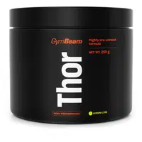GYMBEAM Thor předtréninkový stimulant citrón limetka  210 g