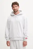 Mikina The North Face Redbox pánská, šedá barva, s kapucí, hladká, NF0A8EFZE041
