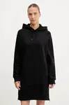Bavlněné šaty The North Face černá barva, mini, NF0A8E48JK31