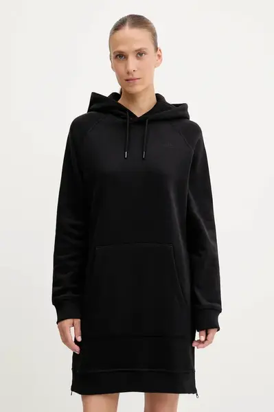 Bavlněné šaty The North Face černá barva, mini, NF0A8E48JK31