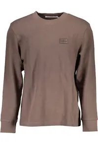 Hnědý svetr Calvin Klein pro muže