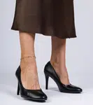 Gemre Black classic stiletto pumps Trutti
