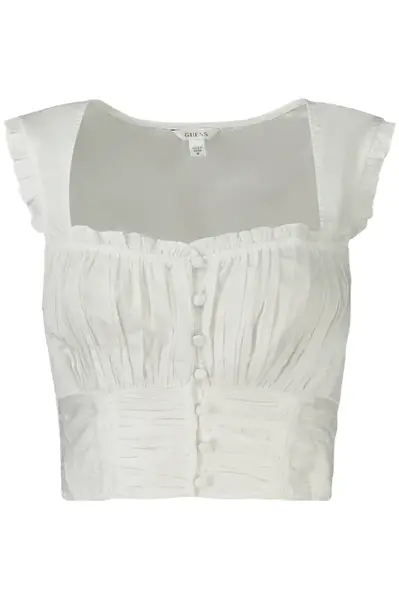 Bílý dámský top GUESS JEANS