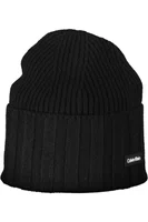 CALVIN KLEIN MEN'S BLACK BEANIE