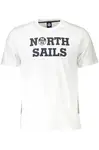 Bílé triko NORTH SAILS s krátkým rukávem