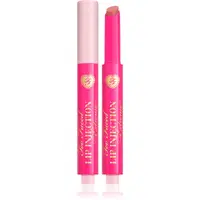 Too Faced Lip Injection Extreme Plumping Clicks lesk na rty pro větší objem v tyčince odstín Don't Be Chai 1.5 g