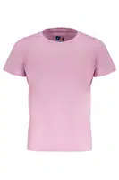 PINK K-WAY SHORT SLEEVED T-SHIRT FOR GIRLS