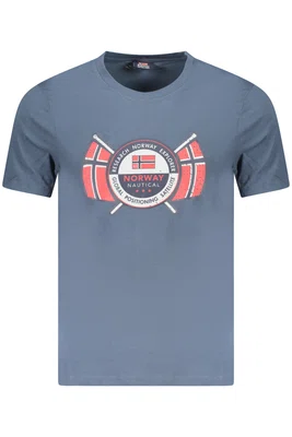 NORWAY 1963 MEN'S SHORT SLEEVE T-SHIRT BLUE