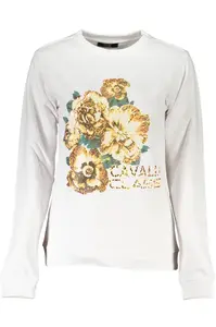 Bílá dámská mikina Cavalli Class