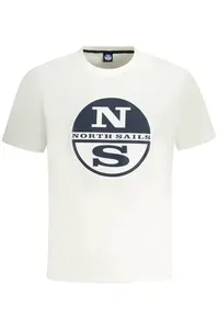Bílé tričko North Sails s krátkým rukávem