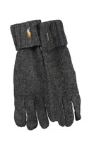 RALPH LAUREN MEN'S GRAY GLOVES