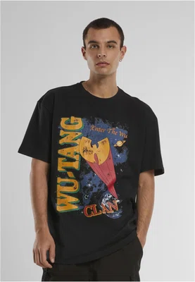 Wu-Tang Clan Vstupte do Wu Oversize trička černé