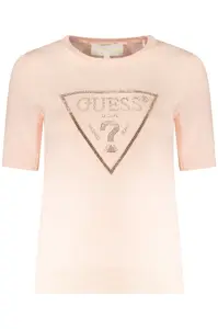 Dámský růžový svetr GUESS JEANS