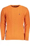 Pánský oranžový svetr US Grand Polo
