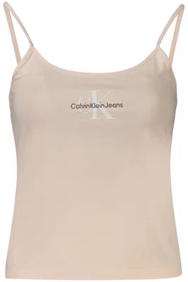 CALVIN KLEIN WOMEN'S PINK TANK TOP