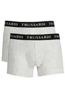 Pánské šedé boxerky Trussardi