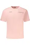 K-WAY SHORT SLEEVE T-SHIRT MEN PINK