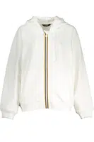K-WAY WOMEN'S ZIP SWEATSHIRT WHITE
