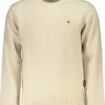 NAPAPIJRI MEN'S BEIGE SWEATER