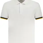 K-WAY POLO SHORT SLEEVES MEN WHITE