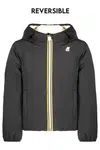 K-WAY BLACK JACKET FOR GIRLS