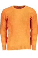 US GRAND POLO MEN'S ORANGE SWEATER