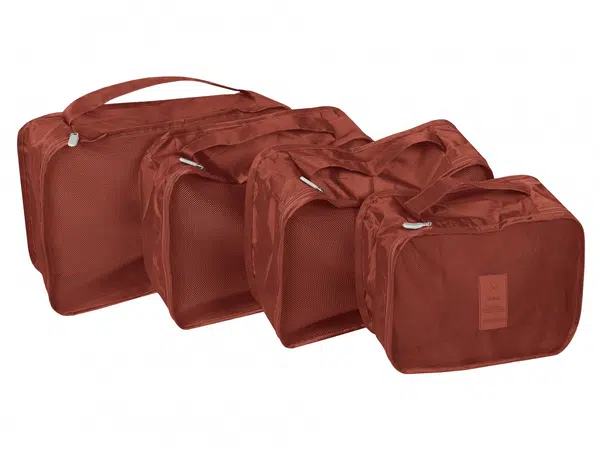Husky Travel - set 4ks dark orange Cestovní organizér