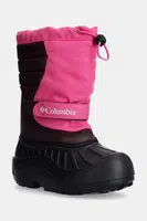 Dětské sněhule Columbia POWDERBUG SNOWLITE růžová barva, 2078921