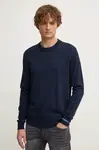 Svetr z vlněné směsi Pepe Jeans NEW ANDRE CREW NECK
