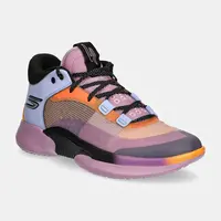 Basketbalové boty Skechers SKX Resagrip fialová barva, 253005