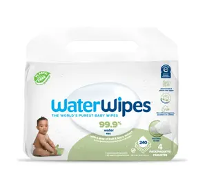 WaterWipes Vlhčené ubrousky Soapberry 4x60 ks