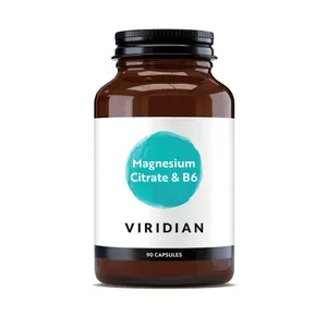 Viridian Magnesium Citrate with Vitamin B6 90 kapslí