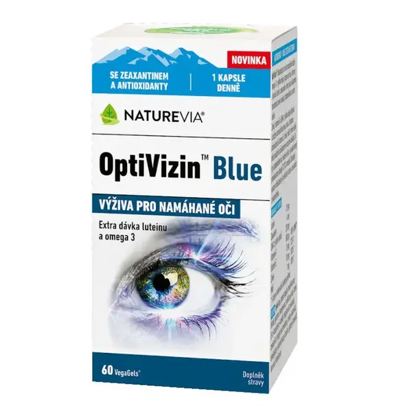 NatureVia OptiVizin Blue 60 kapslí