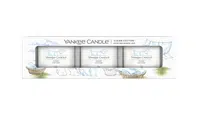 Yankee Candle Votivní svíčky ve skle Clean Cotton dárková sada 3 ks