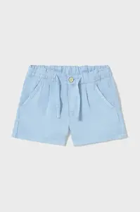 Dětské šortky s příměsí lnu Mayoral