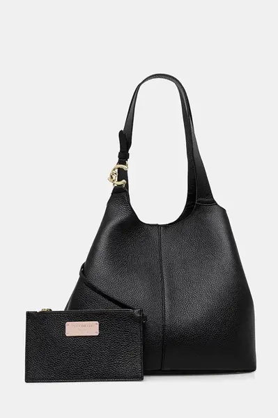 Kožená kabelka Coccinelle